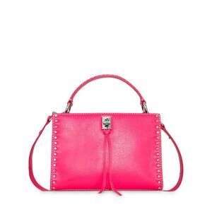Rebecca Minkoff 'Darren' Pink Small Leather Satchel